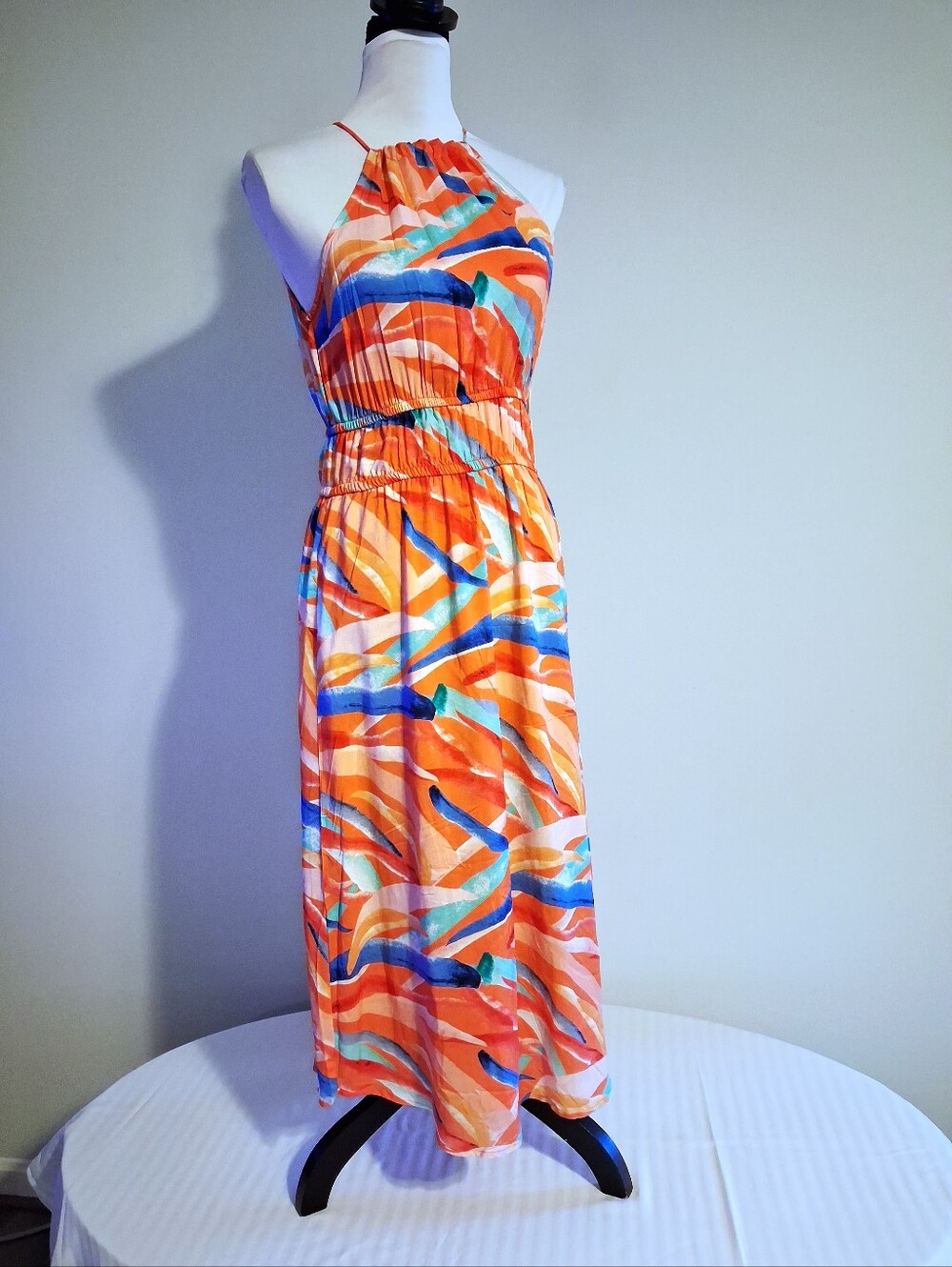 Halter Maxi Dress Size Small